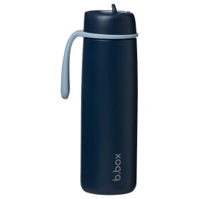 B.box Nerezová termoska na pitie so slamkou 690 ml - Midnight EUR