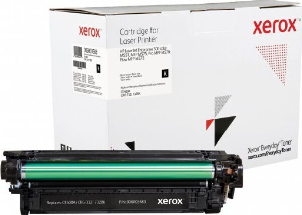 Xerox TON Black Toner Cartridge equivalent to HP 507A for use in LaserJet Enterprise 500 color M551, MFP M575 Pro MFP M570 Flow MFP M575 (CE400A)