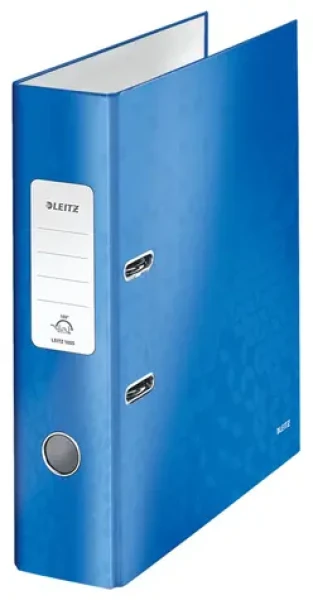 Leitz 180° WOW Polaminovaný pákový zakladač A4 80mm modrá / až 600 listov A4 (10050036)