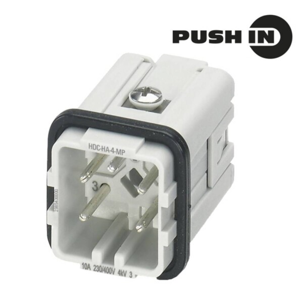 Weidmüller 2985430000 pripojovacia sada RockStar® HDC HA 4 PUSH IN s ovládacím prvkom 1 ks; 2985430000