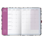 Busy B Týždenný diár To Do Charcoal Marble A5 2026