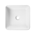 INVENA - Umývadlo na dosku AKTE , 38 cm CE-54-K01-C