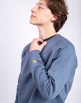 Carhartt WIP Chase Sweat Angelite/Gold S