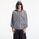Mikina Y-3 Velvet Corduroy Zip Hoodie UNISEX Grey Five M