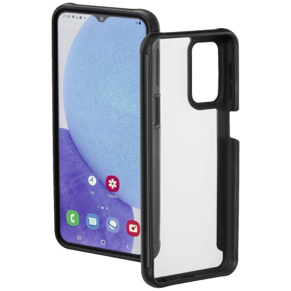 Hama Cover Samsung Galaxy A23 4G/5G priehľadná, čierna; 00177989