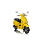 Mamido Detský elektrický skúter Vespa ROMA žltý