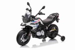 Mamido Detská elektrická motorka BMW F850 GS biela