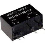 MEAN WELL MDS01L-12 DC / DC menič napätia, modul 84 mA 1 W Počet výstupov: 1 x; MDS01L-12