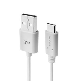 Silicon Power Kábel USB Type C (M) - USB / 1m / Boost Link LK10AC / 2.4A / biela (SP1M0ASYLK10AC1W)