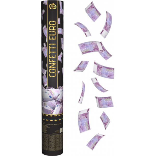 Konfety vystreľovacie peniaze - euro 40cm - Godan - Godan