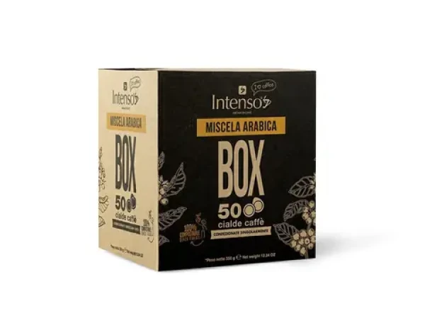 INTENSO Arabica 50 ks / Pod ESE / 100% Arabica (8022180003963)