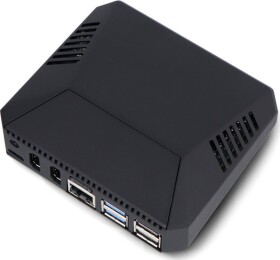 Argon40 Obudowa Argon ONE V3 M.2 NVMe PCIe do Raspberry Pi 5 - z ventilátorem i radiatorem - aluminiowa - Čierna}