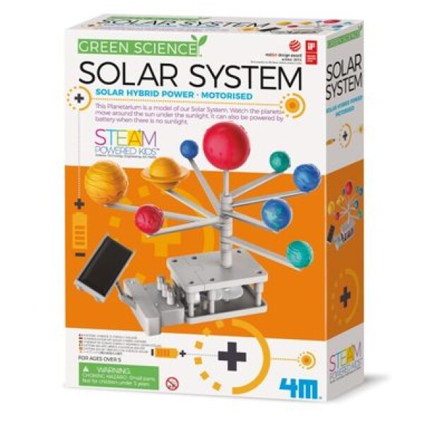 4M Green Science Motorised Solar System