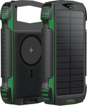4smarts TitanPack Rugged UltiMag 20000mAh čierno-zelená / Powerbanka / 20000 mAh (4252011904228)
