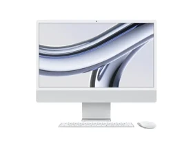 Apple iMac 24 4.5K M3 (2023) strieborná / 24 / Apple M3 / 8GB / 512GB SSD / Apple 10-core / macOS (MQRK3CZ/A)