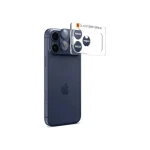 Spigen Glass TR EZ Fit Optik Pre XL sklo na fotoaparát pre Apple iPhone 17 Pre Max tmavo modrá (AGL10651)