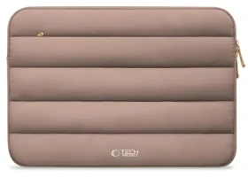 Tech-Protect Fluffy 13-14" hnedá / Puzdro pre notebook do 14" / hnedá