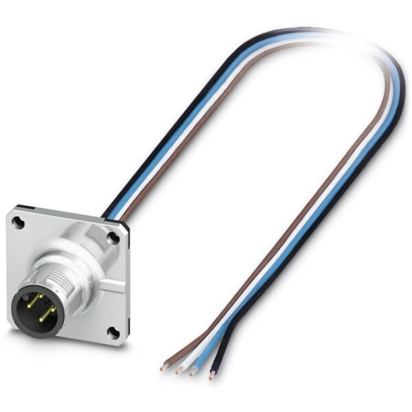 Flush-type connector SACC-SQ-M12MS-4CON-20/0,5 1419784 Phoenix Contact; 1419784