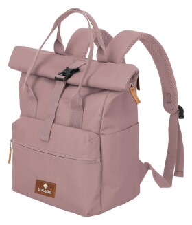 Roll top batoh Travelite Basics Short Handle Roll-up Smoky rose