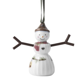 KÄHLER Vianočná ozdoba Hammershøi Christmas Snowgirl 6,5 cm