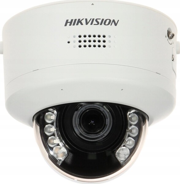 Hikvision dome DS-2CD2747G2H-LIPTRZS2U/SL F2.8-12 (balta, 4 MP, 40 m. IR, ColorVu)