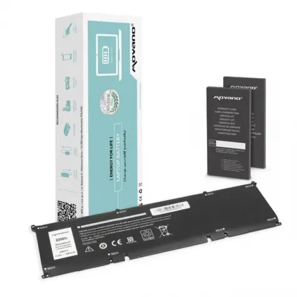 Batéria 69KF2 pre DELL Alienware M15/M17 / Batéria pre notebook / Precision 5550, XPS 9500/9510 / 6000 mAh / 69 Wh (BT/DE-9500)