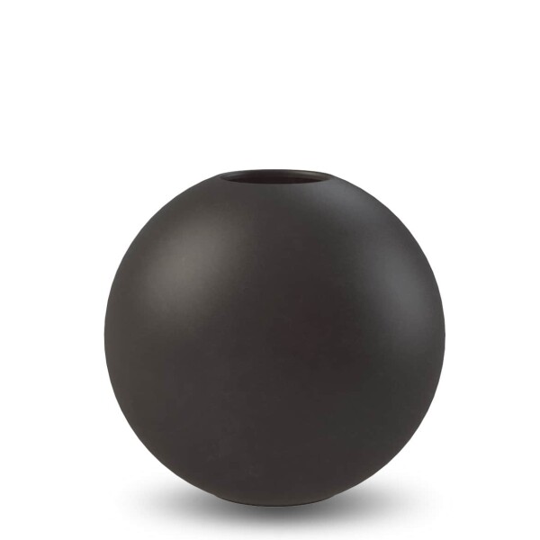 COOEE Design Guľatá váza Ball Black 8 cm