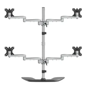 StarTech Quad-Monitor Stand / Držiak pre 4 monitory / do 32" / nosnosť 8 kg / náklon -40 ° až 90 ° / otočenie 360 ° (ARMQUADSS)
