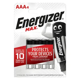 Energizer Max / Batéria / AAA LR03 / alkalická / 1,5 V / 4 ks (7638900438147)