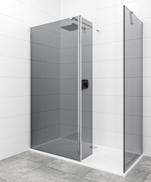 Sprchová zástena Walk-in 140x90 cm SAT SATBWI14090KSROZPR SATBWI14090KSROZPR