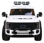 Mamido Elektrické autíčko Ford Super Duty 4x4 biele