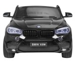 Mamido Elektrické autíčko BMW X6 M dvojmiestne XXL lakované čierne