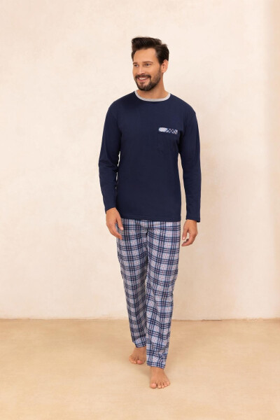 Regina 488 long/r M-XL Z25/26 pánske pyžamo Béžová M