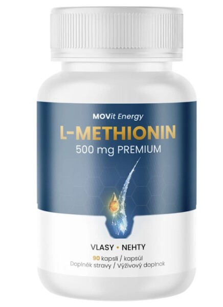 MOVIT L-methionin 500 mg premium 90 kapsúl