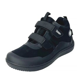 Detská celoročná barefoot obuv s membránou BUGGA OSCAR Black B00191-10 - 30