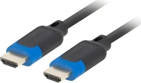 Lanberg CA-HDMI-30CC-0010-BK čierna / Kábel HDMI / 1 m (CA-HDMI-30CC-0010-BK)