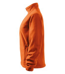 Bunda fleece dámska oranžová L