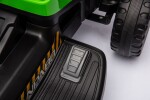 Mamido Detský elektrický traktor BBH-030 s prívesom zelený