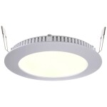 Deko Light 565083 LED Panel 8 LED vstavané svetlo En.trieda 2021: G (A - G) pevne zabudované LED osvetlenie 7 W Perleťově svetlo šedá (RAL 9022); 565083
