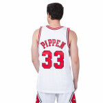 Mitchell Ness Chicago Bulls NBA Home Swingman Jersey Bulls 97-98 Scottie Pippen SMJYAC18054-CBUWHIT97SPI Pánske oblečenie