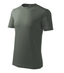 Klasické nové pánske tričko tmavá bridlica 2XL