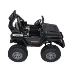 Mamido Elektrické autíčko Extreme Sport 4x4 s premenlivou veľkosťou čiernej