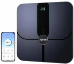 Renpho Elis Nova čierna / Múdra osobná váha / Bluetooth / WiFi / telesná analýza / do 180 kg (PEU-R-A031)