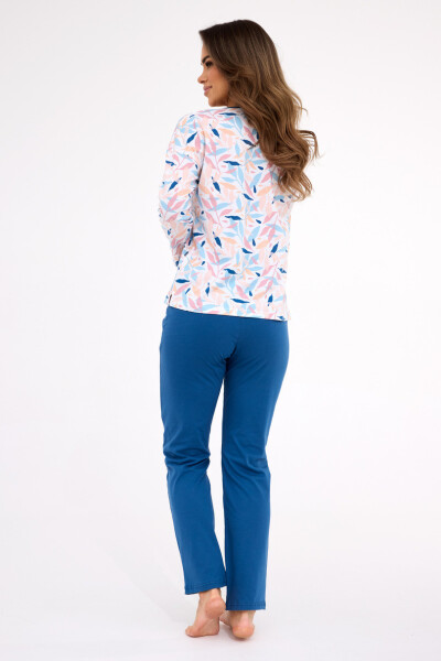 DÁMSKE PYŽAMO DR 392/451 AMELIA BIG růžová 4XL