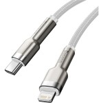 Baseus CATLJK-B02 Kábel USB-C (M) - Lightning (M) 2 m biela / 20W (CATLJK-B02)