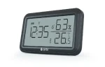 Airbi INDOOR - čierna / Izbový teplomer a vlhkomer (BI1052)
