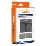 JUPIO BLS-5 a BLS-50 / Sada batérie a nabíjačky / 2x 1210 mAh / pre Olympus (COL1004V2)