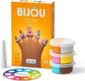 TM Toys Kreatívna sada Hey Clay Bijou Sweet Rings