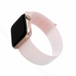 FIXED Nylon Strap Nylonový remienok pre Apple Watch 44mm amp; Watch 42mm ružová (FIXNST-434-PI)