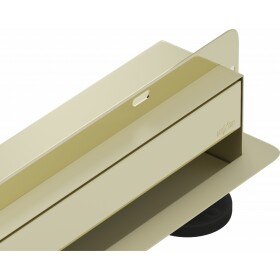 MEXEN - Flat Wall žľab k stene 2v1 70 cm zlatý 1530070